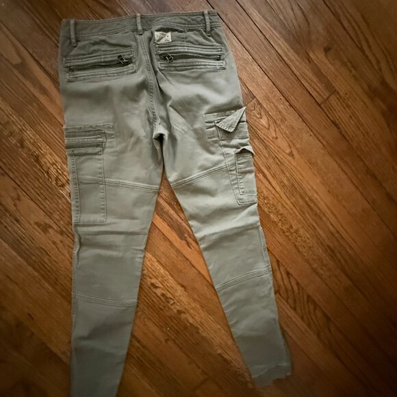 polo ralph lauren army  khaki 4 stretch cargo utlity blokecore preppy RRL pants - Picture 5 of 6